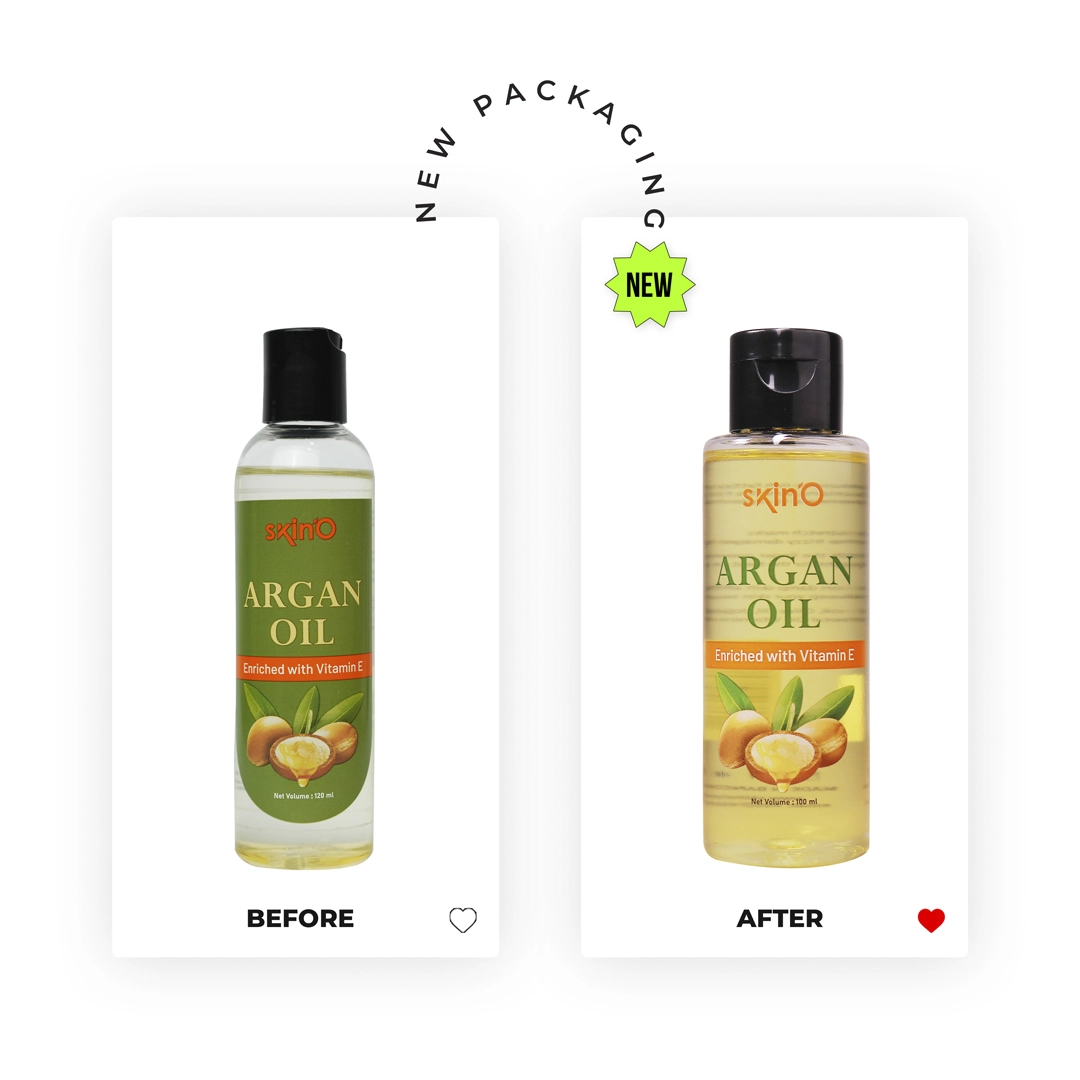 skinO Argan Oil Enriched with Vitamin E 100ml