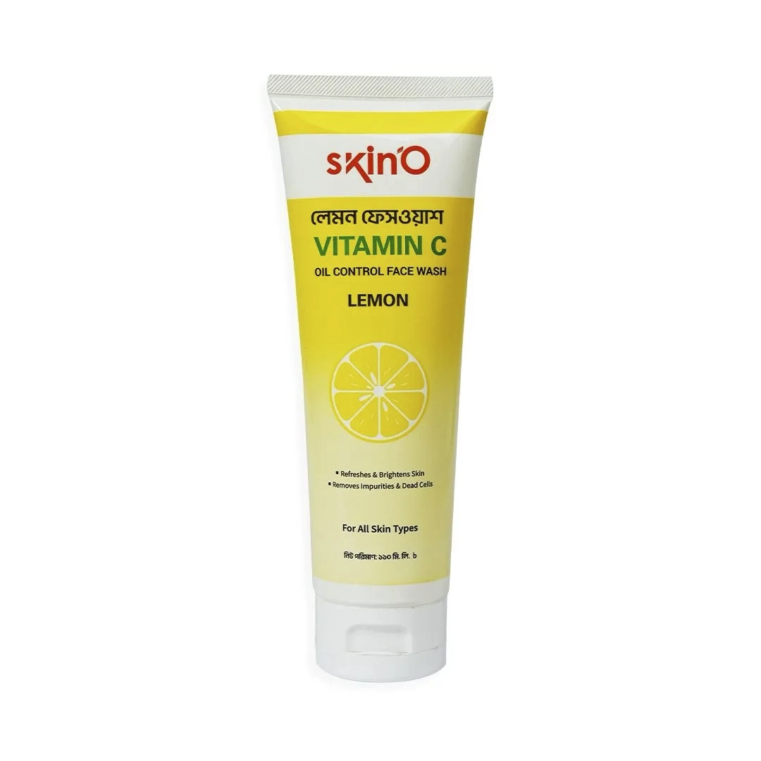 skinO Vitamin C Oil Control Facewash (Lemon) 110ml