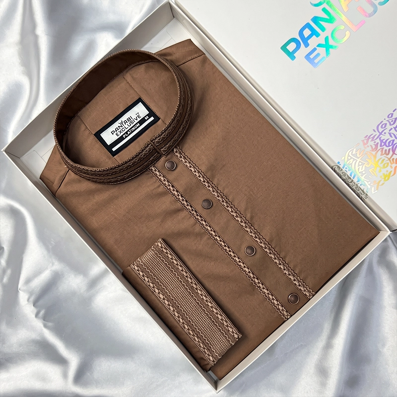 Premium Chaina Bamboo Cotton Panjabi