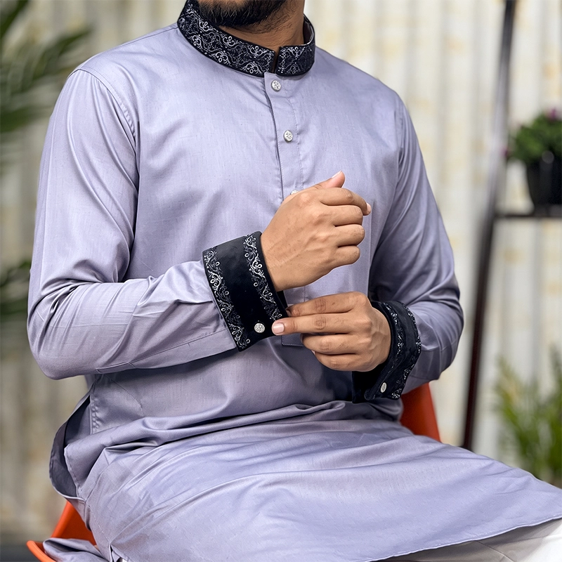 Premium Indian Super Cotton ( Light Ash )