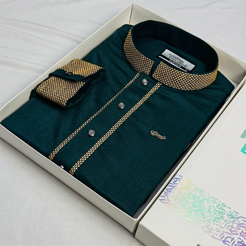 Luxury Emboydary Bamboo Panjabi