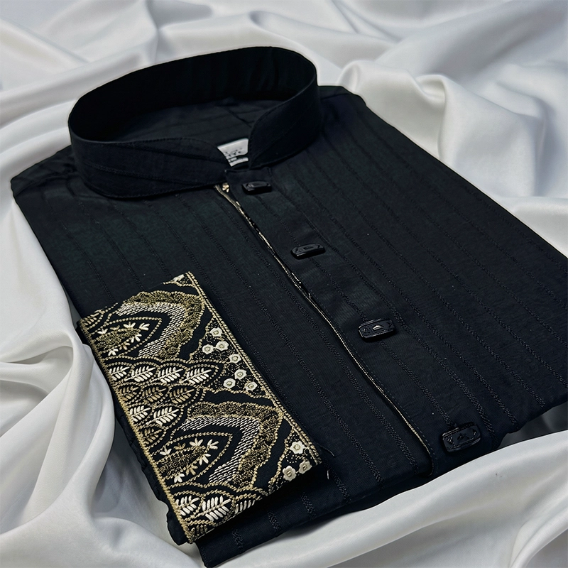 Luxury Embroidery Collection ( Black )
