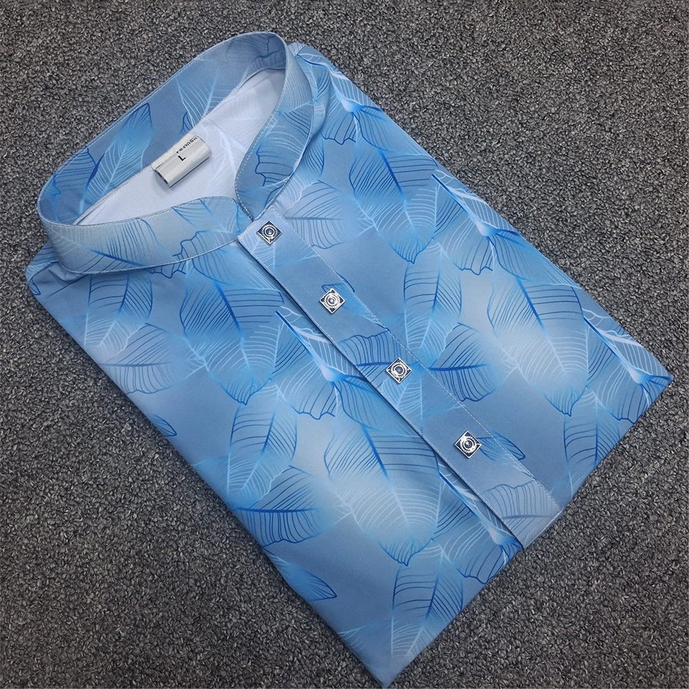 Chaina Stitch Panjabi (Sky Blue)