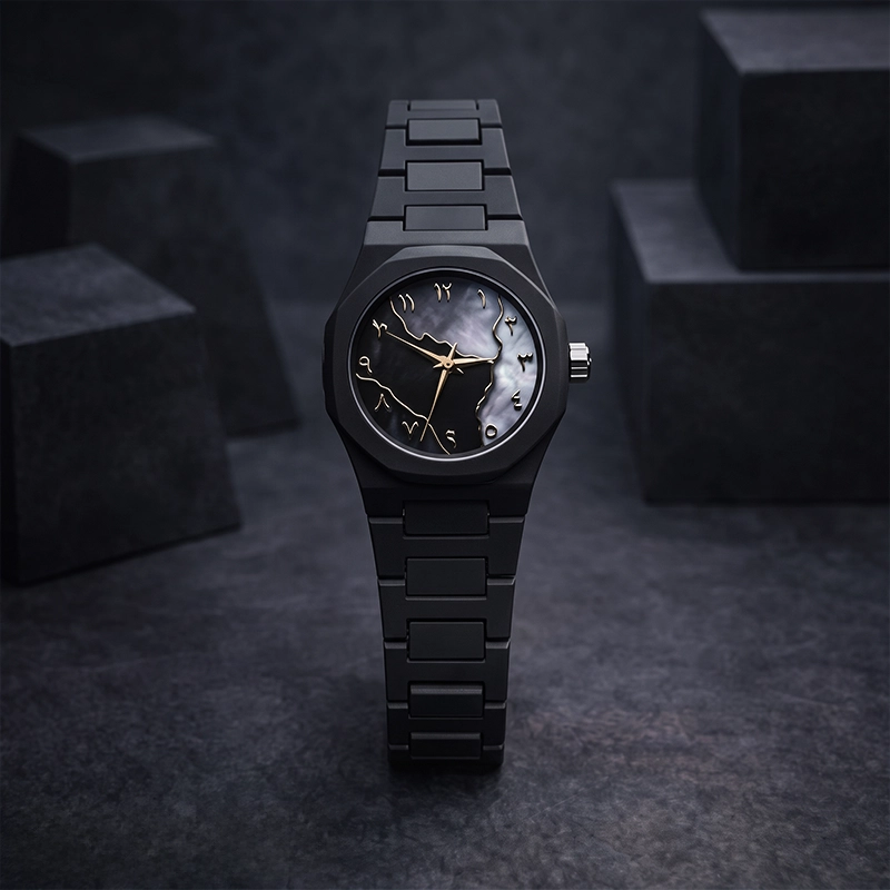 Arabic Girls’  Watch - Black