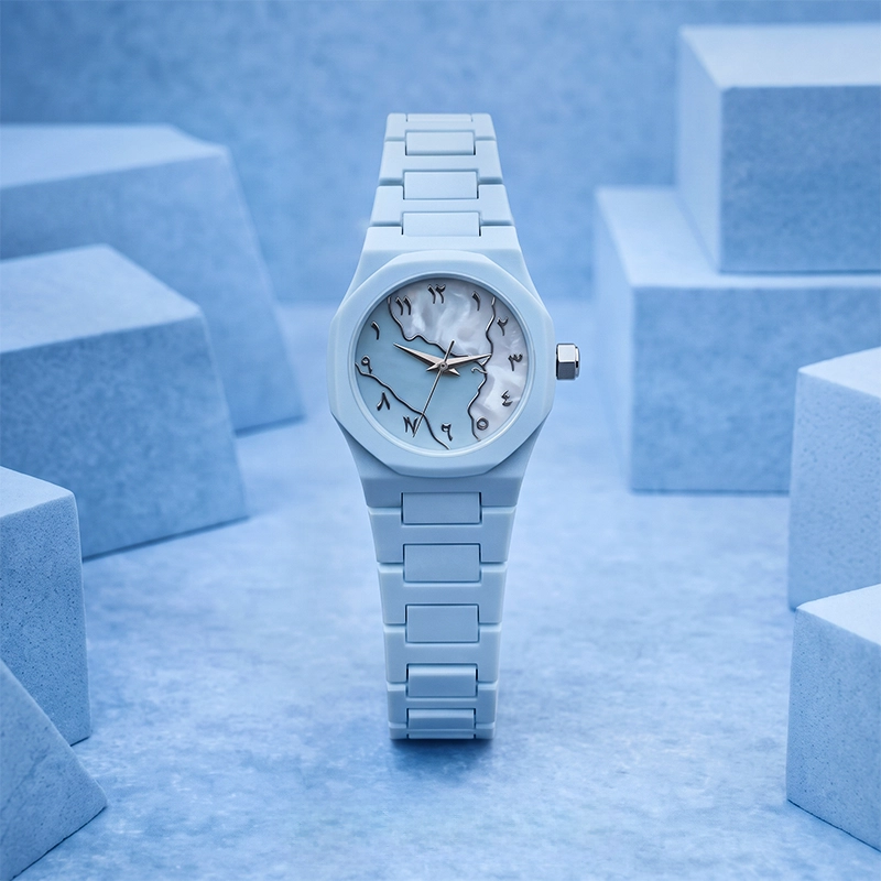 Arabic Girls’  Watch- Light Sky Blue