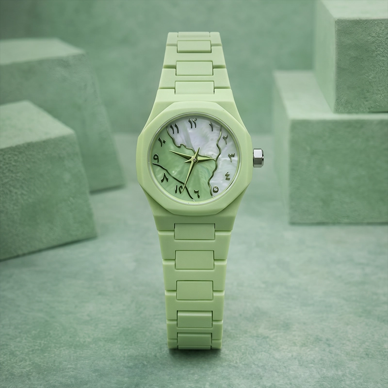 Arabic Girls’  Watch- Light Green
