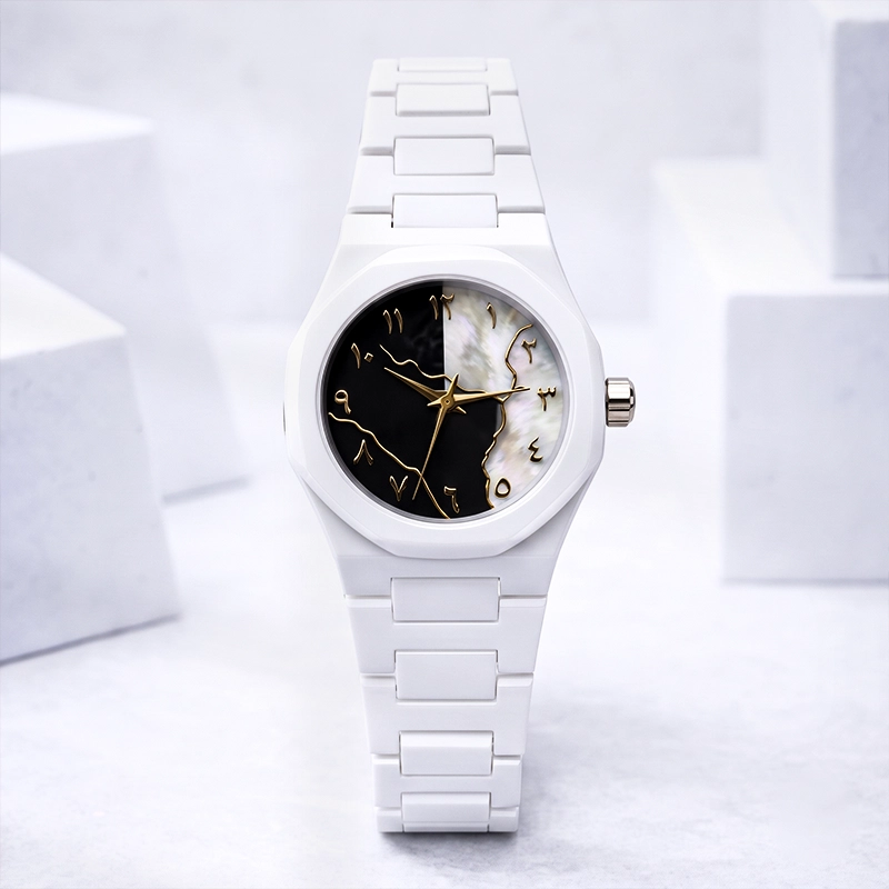 Arabic Girls’  Watch - White